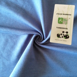 organic bamboo cotton spandex bamboo fiber french terry fabric for underwear sleepwear