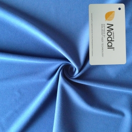 knit single jersey 50%/50% Lenzing modal cotton fabric for underwear sleepwear