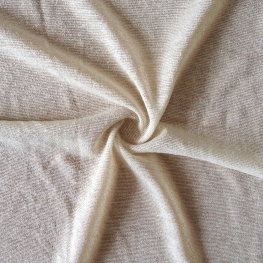 sustainable sheer Lenzing viscose gold lurex knit fabric for casualwear loungewear scarf