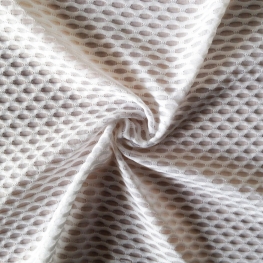 140gsm polyester elastane jacquard mesh fabric for sportswear underwear