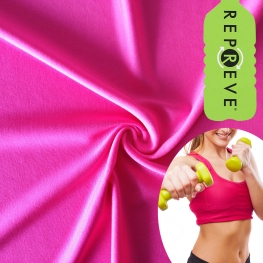 dry fit 95% REPREVE recycled polyester 5% spandex  sportswear fabric 